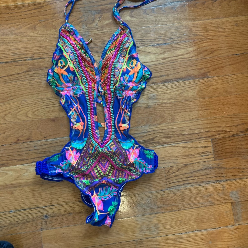Colombian one piece swimming
